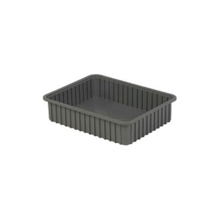 Lewisbins LEWISBins Divider Box  DC3050 22-3/8" x 17-3/8" x 5", Gray DC3050  Grey
